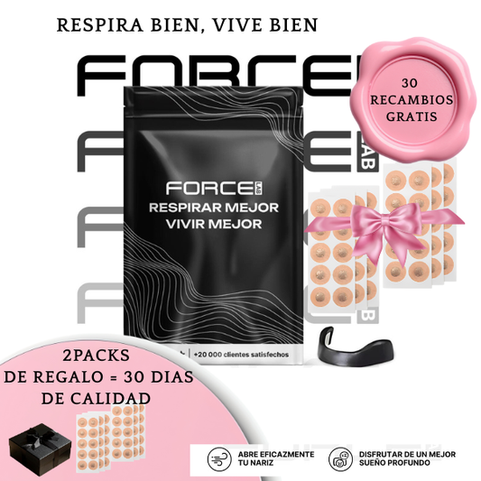 ForceeLab V2: Abre Tus Vías Respiratorias y Recupera Tu Sueño