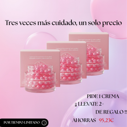 Crema con Niacinamida para Poros Más Finos, Hidratación y Piel Luminosa