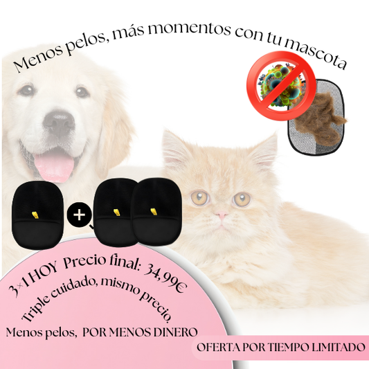 Guantes Quita-Pelos: Casa Limpia sin Esfuerzo, Mascota Feliz