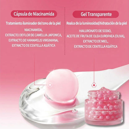 Crema con Niacinamida para Poros Más Finos, Hidratación y Piel Luminosa